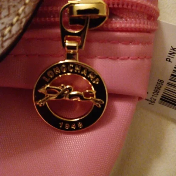NWT Longchamp Le Pliage Small Pink Handbag - Picture 5 of 10